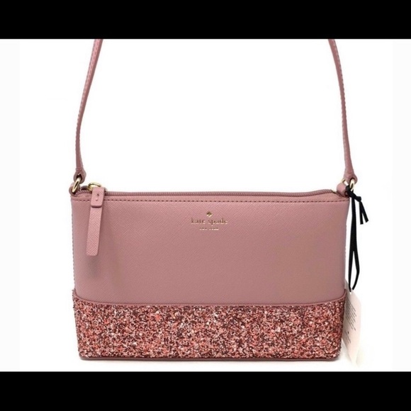 Kate Spade Greta Court glitter Ramey crossbody bag - Picture 2 of 8